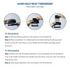 Jaccard 45-Blade Meat Tenderizer, Simply Better Meat Tenderizer, Stainless St...
