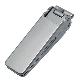 Nail Clippers with Folding Hidden Blade | Stainless Steel Nail Clipper, Anti-Slip Textured Handle for Comfort Grip | EDC Nail Clipper for Men, Women