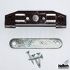 Hettich Magnetic Catches with Counter Plate Brown Plastic Strong Heavy