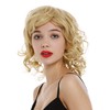 WIG ME UP - ETW-7155AHT-86 Women's Wig Woman Curly Shoulder
