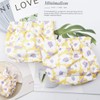 Portable Travel One-Touch Accessory Coin Cosmetic Pouch Flower Yellow 1P Pouch Cosmetic Pouch / 휴대 여행 원터치 소품 동전 화장품 파우치 꽃 노랑1P 파우치 화장품파우치