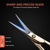 BEZOX Curved Cuticle Scissors - Precision Manicure Scissor Nail Cuticle
