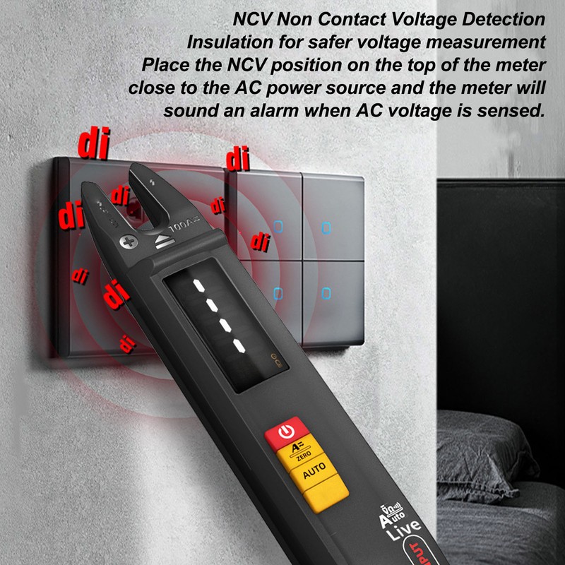 Clamp Multimeter Smart U Shape 3 in 1 High Accuracy