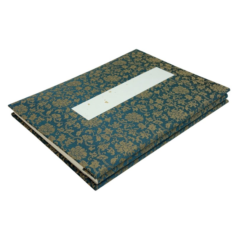 Homenaiku Top Spun Cover (5 Line Ruled), Navy Blue, Free