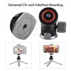 Aluminum Alloy Ball Head 360 Degree Rotation 180 Degree Folding