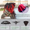 MRTLLOA 40/49/56 Inch Oversize Windproof Inverted Reverse Upside Down Umbrella,