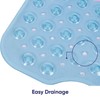 Yorkshire Bedding Shower Mat Non Slip Anti Mould - 70x38cm
