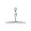 iDesign Zia Metal and Plastic Bathroom Squeegee for Shower, Glass
