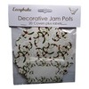 NJP Christmas Berry Jam Pot Covers. Pack of 10 (DVJCCB)