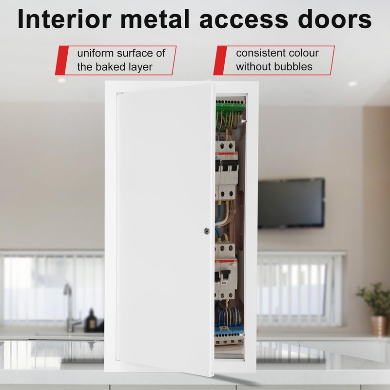 Thicken 1mm 12 x 24 Access Panel for Drywall,Attic Door,