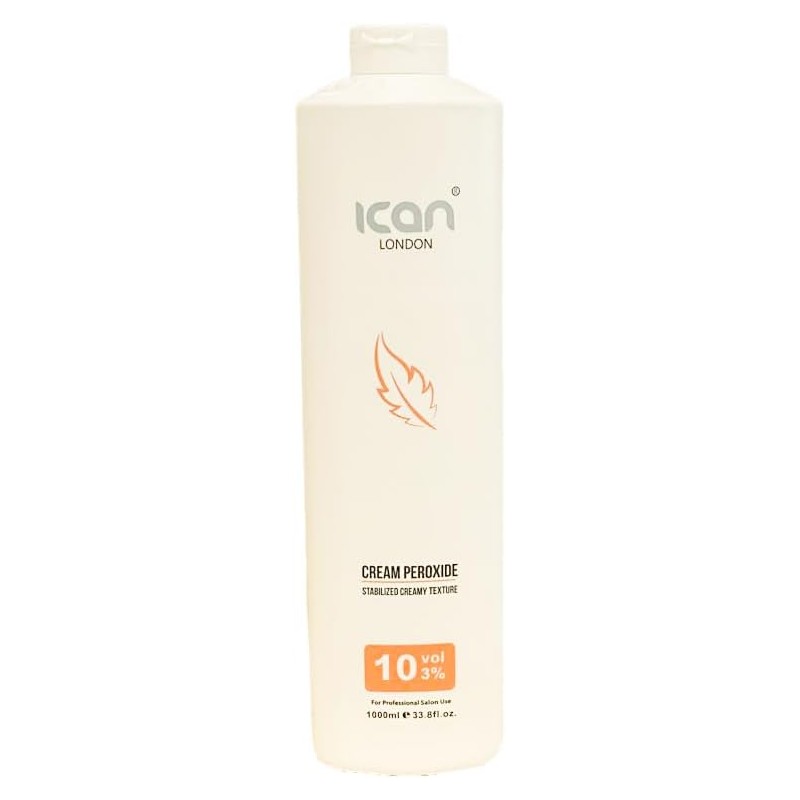 ICAN LONDON PROFESSIONAL CREAM PEROXIDE 10 VOLUME 3% 1000 ML