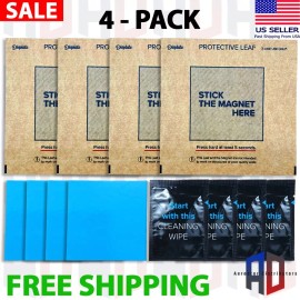 Displate NEW 4-PACK Displate Magnetic Mounting Kit 4 Magnet, 4 Protective Leaf & 4Cleaner