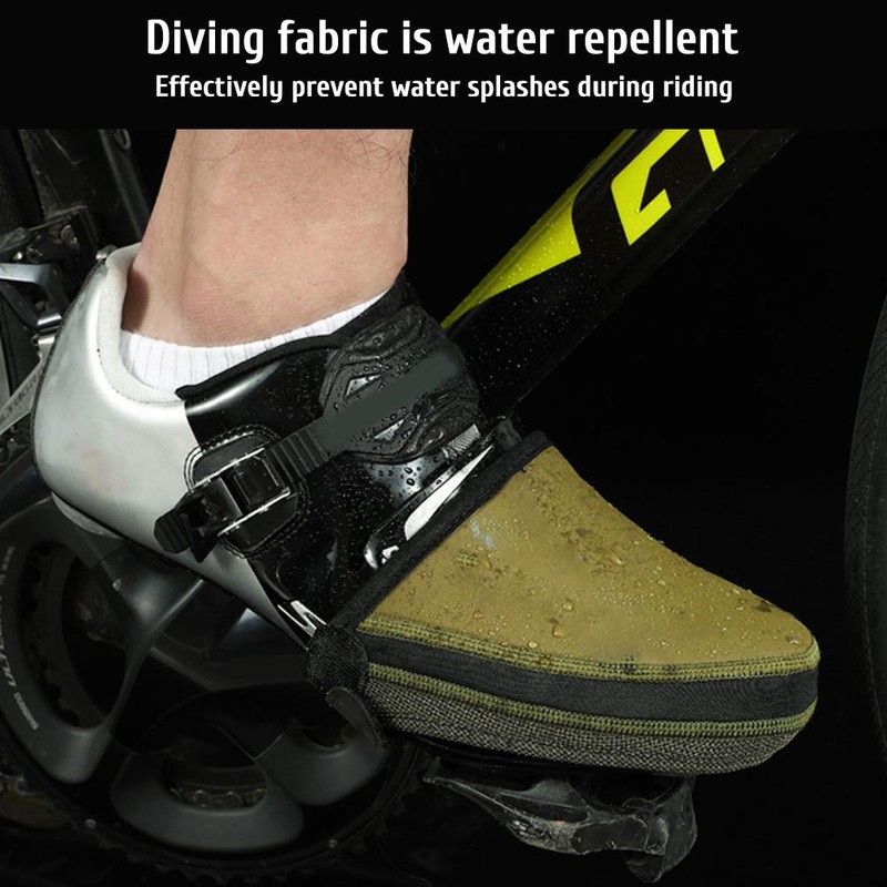 Cycling Shoes Covers Thermal Toe Cover Warmers Overshoes Windproof Overshoes