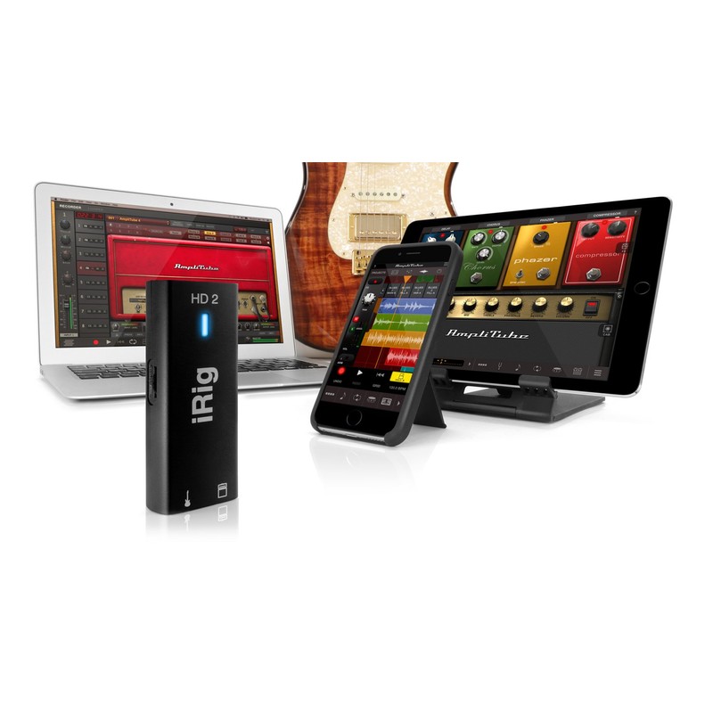IK Multimedia Mobile Digital Audio Interface for Guitar Bass iRig
