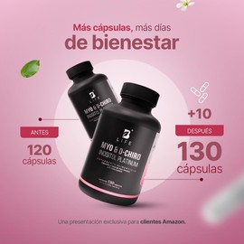 B Life Myo y D-Chiro Inositol Platinum Ratio 401 con 130 cápsulas