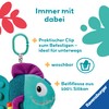 Ravensburger 4876 play+ Pop-it Piranha (blue), cuddly toy with many
