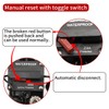ZOOKOTO 12-48V DC 250A Surface Mount Circuit Breaker with Manual