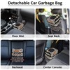 ELONGRIVER Car Trash Can for Car with Lid Leak Proof,