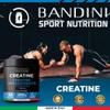 Bandini® Creatine Monohydrate Mercury Free 100% Pure Powder - Supplement