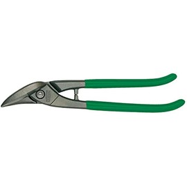Bessey D116-260 Right Hand Shape and Straight Cutting Snips, Blue/Grey