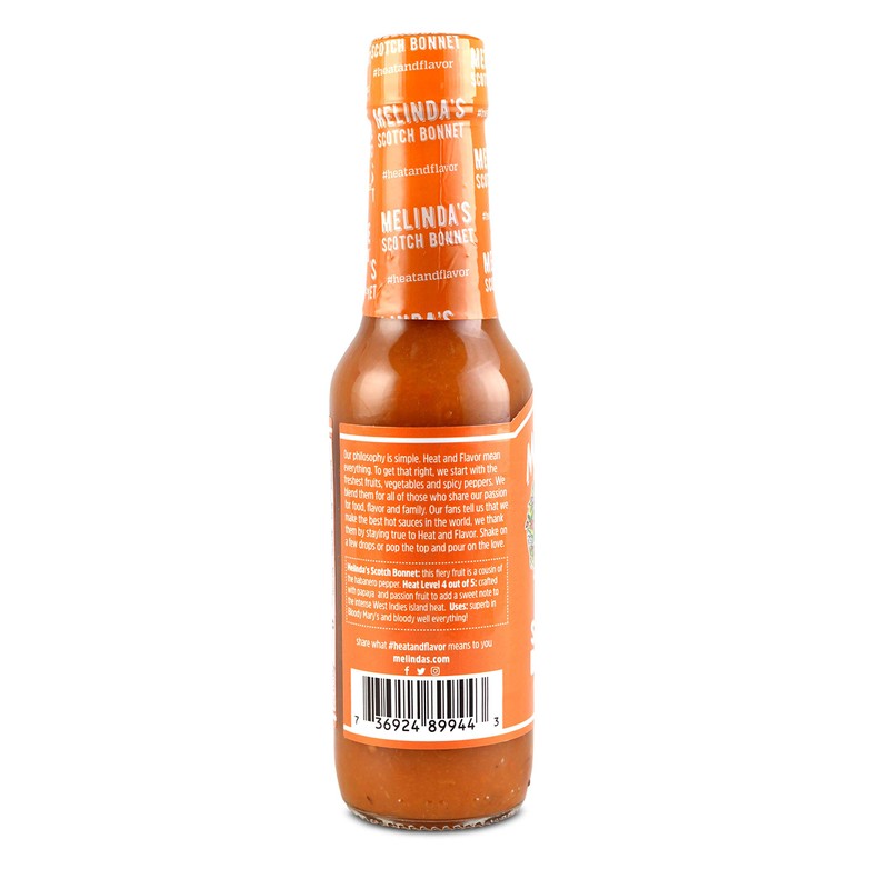 Melinda’s Scotch Bonnet Habanero Pepper Hot Sauce - 4 Pack