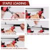 Arrow Pneumatic Staple Gun Oil-Free Upholstery Stapler with 3750 Pieces