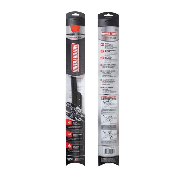 Motor Trend FlexBlade Premium Wiper Blade – 2 Pack Front
