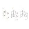 Misorel Rack Organizador Cocina Ajustable Ahorra Espacios