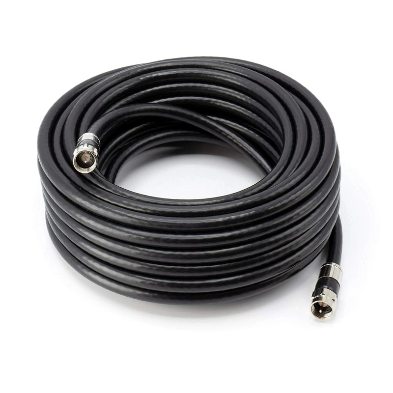 THE CIMPLE CO 6' RG6 Black & 6 Universal Coaxial