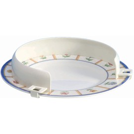 Aidapt None Slip Plate Guard Surround Eating Aid For Plates 203-304mm (8-12 Inches) For Elderly, Disabled and Users with Limited Dexterity