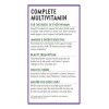 Multivitaminico Diario Para Mujer New Chapter 72 Tabletas Sabor Sin