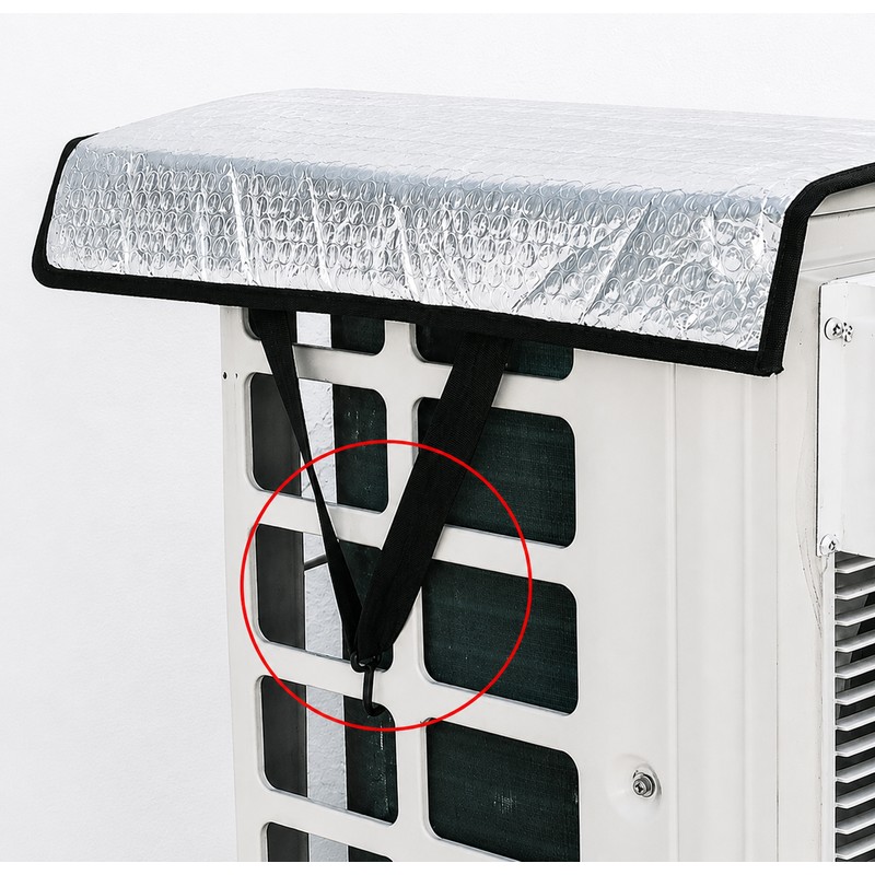 Outdoor Air Conditioner Cover – Waterproof Rainproof Dust Cover for