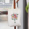 Embroidery for Beginners DIY Set Adult Canvas Bag Embroidery Set,