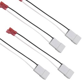 Arwrilt 4 PCS 72-7800 Car Speaker Connector, Door Speaker Wire Harness Adapter, Replacement for Honda Civic CRV Accord Acura Integra Models (Gray)