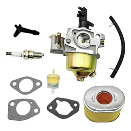 PW3200 Carburetor Compatible with Husqvarna PW3200 CR950 208CC 3200PSI 2.5GPM, Pressure Washer Carb Kit with Spark Gasket Oil Filter Kit