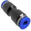 Utah Pneumatic 4mm Or 5/32 Od Straight Air Line Union