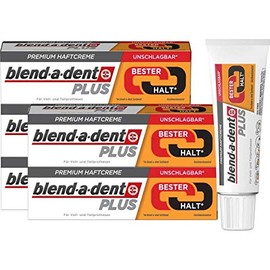 Blend-a-dent Plus Duo Kraft Premium-Haftcreme, 6er Pack (6 x 40 g)