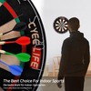 CyeeLife Steel Tip Darts,12 Pack Metal Tip Dart Set, Darts