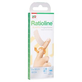 Ratioline Elastic Fingerverband 2x12 cm, 10 St
