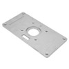 Aluminum Alloy Router Table Insert Plate With Ring For Woodworking