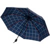 Sugihara SKO65433CH Folding Umbrella, Mini Color Glass Ribs, Check, 25.6