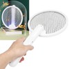 2 in 1 Electric Fly Swatter Rotatable Fly Killer Light