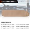 Sun Visor for 1997-2002 Jeep Wrangler & TJ, Right Passenger