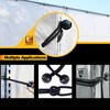 9 inch 50 Piece Heavy Duty 5mm Ball Bungee Canopy