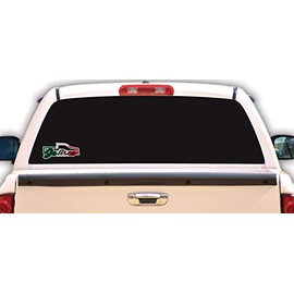 X Graphics Jalisco Decal Trokita Decal Car Window JAL Vinyl Sticker Mexico Trucking Mexican (4'' x 9'', Mexican Flag)