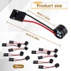 SynHHergyx 10 Pcs PC Motherboard Mini Speaker Computer Case Speakers