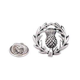 Lapel Pin - Scottish Thistle Lapel Pin Badge For Jacket