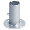 GBGS 4 Pcs Chain Link Fence Post Floor Flanges,fot 1-5/8"