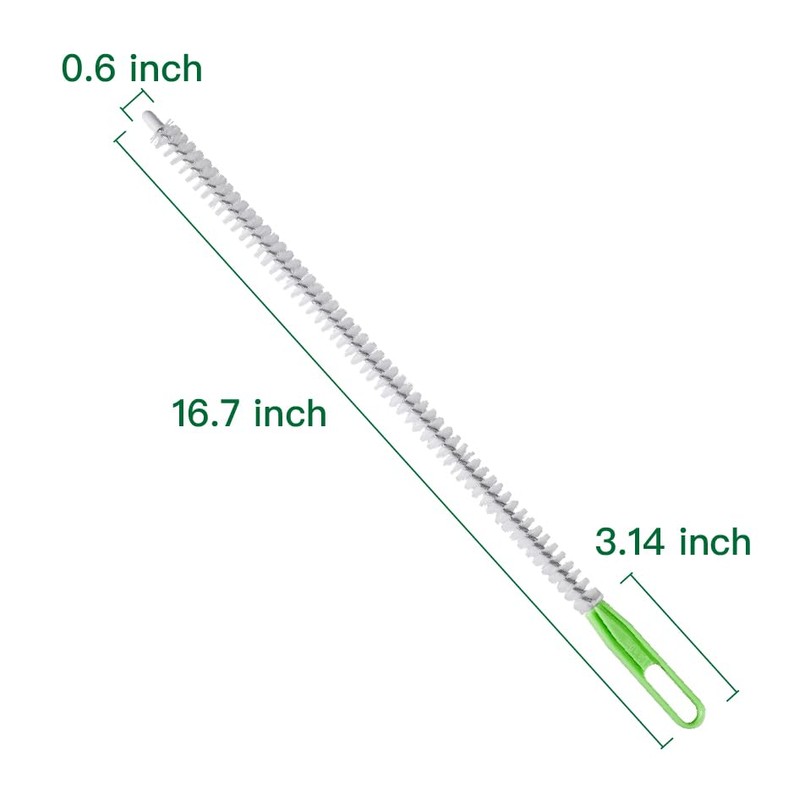 Upgraded Cleaning Brush Kit - 3-Piece Set, Flexible Drain Brush,