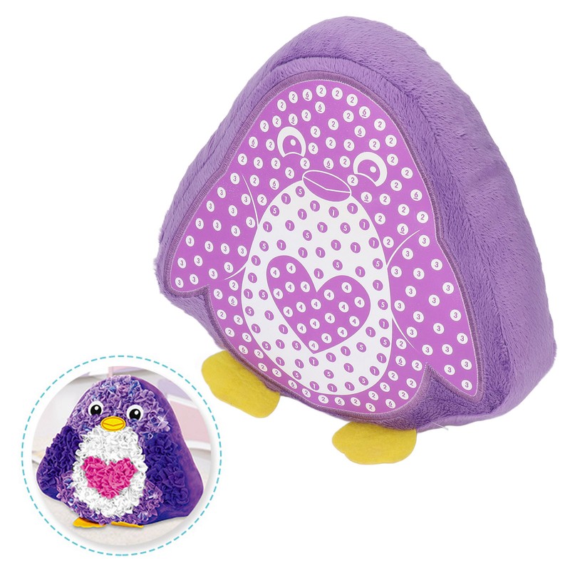 Plush Craft DIY Animal Pillow Safe Reliable Bright Colors Have